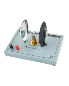 Eisco Labs Heat Absorption Radiation Comparator with Comparator apparatus, White screen, and Experiment Guide