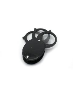 Triple Folding Magnifier - 10x Magnification - 25mm Lens - Eisco Labs