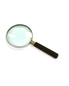 Magnifying Glass, 2.5x Magnification - Lab Quality, 3" diameter, 6" Focal Length - Eisco Labs