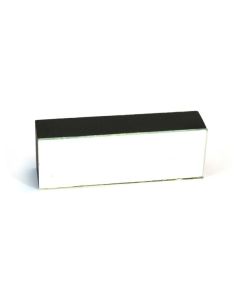 Mounted Plane Mirror; Glass; 3x1x0.75" - Eisco Labs