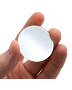 Concave Mirror, 1.5" Diameter, 100mm Focal Length - Round - Glass - 2mm Thick Approx. - Eisco Labs
