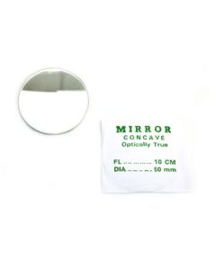 Concave Mirror 50mm dia., 100 Focal Length - Eisco Labs