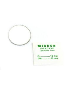 Concave Mirror 50mm dia., 150mm Focal Length - Eisco Labs