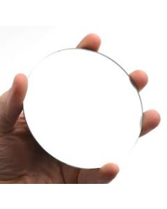 Concave Mirror - 4" dia, 150mm Focal Length - 3mm Thick - Glass - Eisco Labs