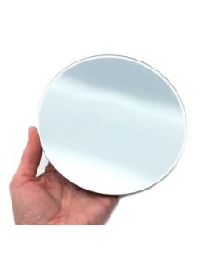 Convex Optical Mirror - Glass, 5.9" (150mm) dia. 300mm Focal Length - Eisco Labs