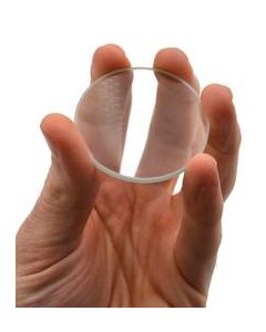 Plano convex lens, 50 mm Dia., 200 mm FL - Eisco Labs