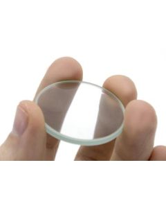 Double Convex Lens, 250mm Focal Length, 1.5" (38mm) Diameter - Spherical, Optically Worked Glass Lens - Ground Edges, Polished - Great for Physics Classrooms - Eisco Labs