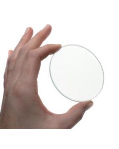 Double Convex Lens, 1000mm Focal Length, 3" (75mm) Diameter - Spherical, Optically Worked Glass Lens - Ground Edges, Polished - Great for Physics Classrooms - Eisco Labs