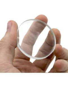 Double Concave Lens, 150mm Focal Length, 2" (50mm) Diameter - Spherical, Optically Worked Glass Lens - Ground Edges, Polished - Great for Physics Classrooms - Eisco Labs
