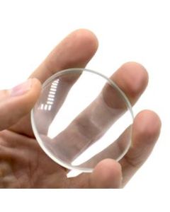 Double Concave Lens, 200mm Focal Length, 2" (50mm) Diameter - Spherical, Optically Worked Glass Lens - Ground Edges, Polished - Great for Physics Classrooms - Eisco Labs