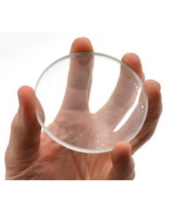 Double Concave Lens, 500mm Focal Length, 3" (75mm) Diameter - Spherical, Optically Worked Glass Lens - Ground Edges, Polished - Great for Physics Classrooms - Eisco Labs