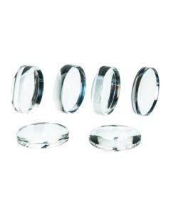 Acrylic Lenses - Set of 6 - 38mm Diameter