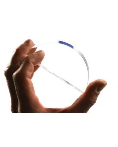 Eisco Labs Acrylic Semicircular Block, 3 1/2"x9/16" (90x16mm)
