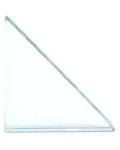 Eisco Labs Glass Refraction Prism; Right Angle; 80mm X 115mm