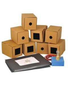 Pinhole Camera Demonstration Kit, 8 Boxes - Show the Principles of a Pinhole Camera - Eisco Labs