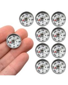 Basic Plotting Compass, Pack of 10, 0.6" Diameter (16mm) - Eisco Labs