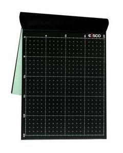 Black Conductive Paper (Pack of 25), Dry Field Mapping Kit Replacement Paper - Eisco Labs