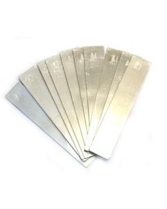 Eisco Labs Aluminium Electrode Strip 100 x 19mm