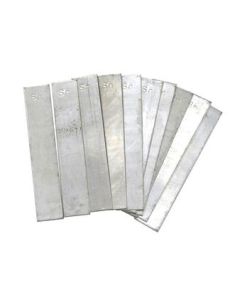 Eisco Labs Tin Electrode Strip 100 x 19 mm