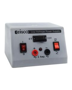Low Voltage AC/DC Power Pack 6V/12V - 2 A - Includes Power Supply - Eisco Labs
