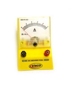 Eisco Labs Analog Ammeter, DC Current Meter, 0 - 1 Amp, 0.02A resolution