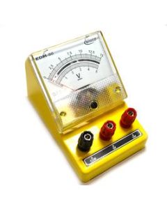 Eisco Labs Moving Coil Meters DC, Voltmeter 0 - 5 V, 0 - 15 V (Dual)