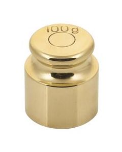 100g Balance Weight Spare - Brass - Eisco Labs
