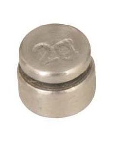 2g Balance Weight, Stainless Steel, Spare, Eisco Labs