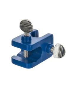 Square Dual Bosshead, Premium - Fits Rods up to 15mm, Orthogonally - Heavy Duty Powder Coated Alloy - High Torsional Strength - Research, Industrial Laboratory Grade -  Eisco Labs