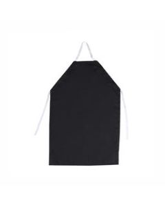 Rubberized Apron, Small (27"W x 30"L) - Black - Eisco Labs