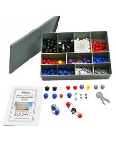 Extra Large Molecular Model Set, 562 pcs (292 Atoms & 270 Bonds) - For Basic Chemistry through Advanced Biochemistry - Eisco Labs