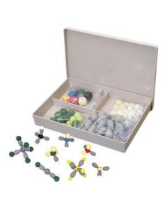 Molecular Model Kit (74 Pieces) - Demonstration of Bond Orientation, VSEPR Theory - Case Included - Eisco Labs