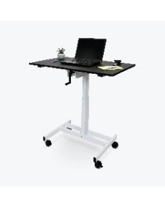 40" Single-Column Crank Stand Up Desk