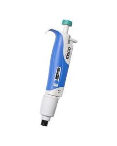 Variable Volume Micropipette - Fully Autoclavable - 50-500uL Volume Range - 50uL Increments - Includes Calibration Report - Eisco Labs