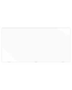 96"W x 48"H Magnetic Wall-Mounted Glass Board