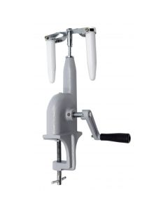 Hand Crank Centrifuge - Holds 2 Buckets for Tubes of up to 15ml - Table Clamp - Eisco Labs