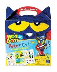 Hot Dots® Jr. Pete the Cat® Preschool Rocks! Set with Pete Pen  