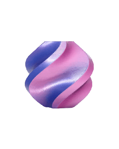 PLA Silk Dual Color spool-Neon City (Blue-Magenta)