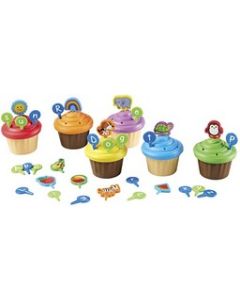 ABC Party Cupcake Toppers