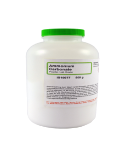 Ammonium Carbonate Powder L/G 500G Aa0230-500G