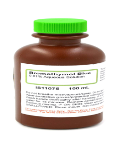 Bromothymol Blue Sol, 0.01% (Aqueous), 100Ml