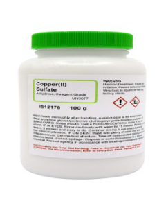 Copper (Ii) Sulfate Anhydrous R/G 100G Cc0531-100G