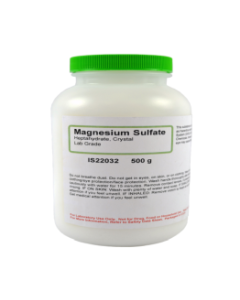 Magnesium Sulfate 7H2O Crystals 500G