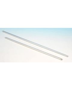 Aluminum Rod, 19.7" (50cm) - 10 x 1.5mm Thread - For Laboratory Retort Stands - Durable & Sturdy Construction - Eisco Labs