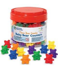 Baby Bear™ Counters, 6 colors, Set of 102 