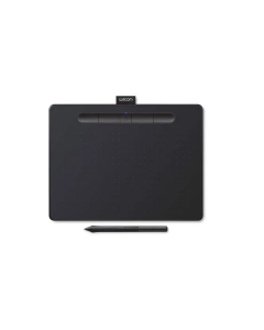 Wacom Intuos Wireless Graphic Tablet with 3 Bonus Software Educational - Black Medium Box Bluetooth - 1 Year Warranty
