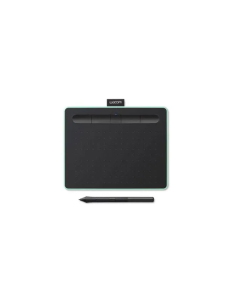 Wacom Intuos Wireless Graphic Tablet with 3 Bonus Software Educational - Pistachio Green Small Box Bluetooth - 1 Year Warranty