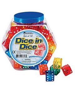 Dice in Dice - Set of 72