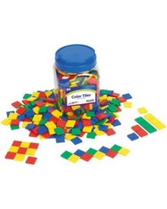 EAI Education Color Tiles: Plastic - Set of 400