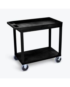 Black 18x32 Tub Flat Cart HD